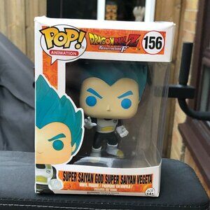 Dragon Ball Z Super Sayan God Super Sayan Vegeta Funko Pop 156